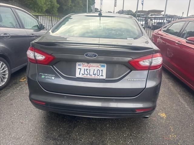 used 2015 Ford Fusion Energi car, priced at $9,490