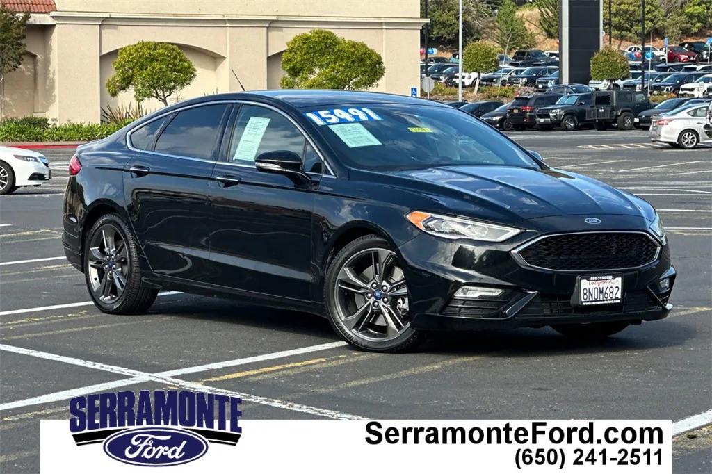 used 2017 Ford Fusion car, priced at $14,991