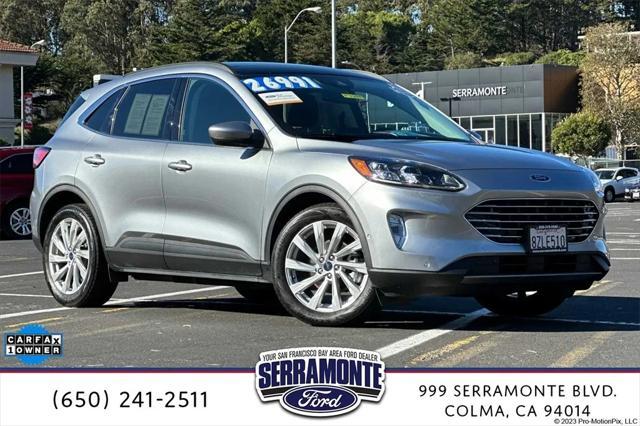 used 2021 Ford Escape car, priced at $25,492