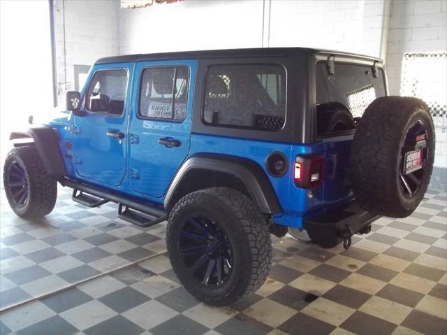 used 2022 Jeep Wrangler Unlimited car, priced at $33,995