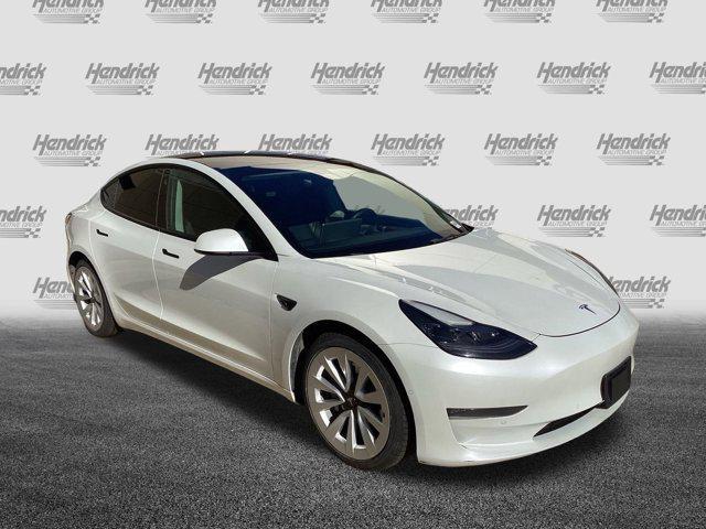 used 2022 Tesla Model 3 car, priced at $21,720