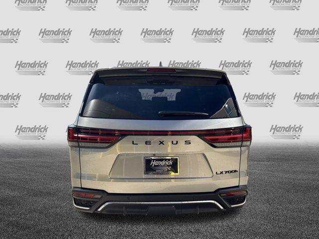 new 2025 Lexus LX 700h car, priced at $122,073