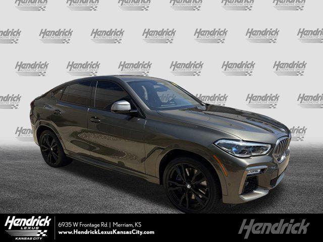 used 2021 BMW X6 car, priced at $56,425