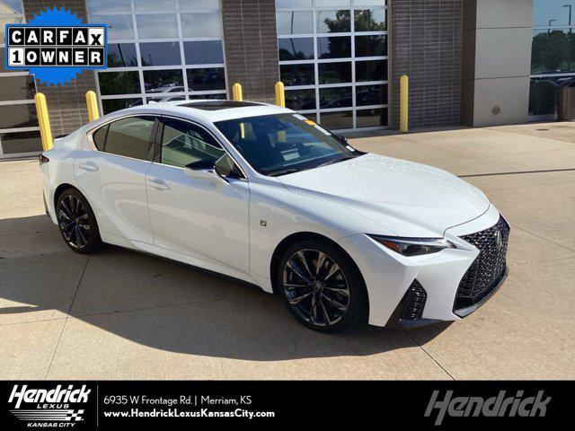 used 2021 Lexus IS 350 car, priced at $43,050