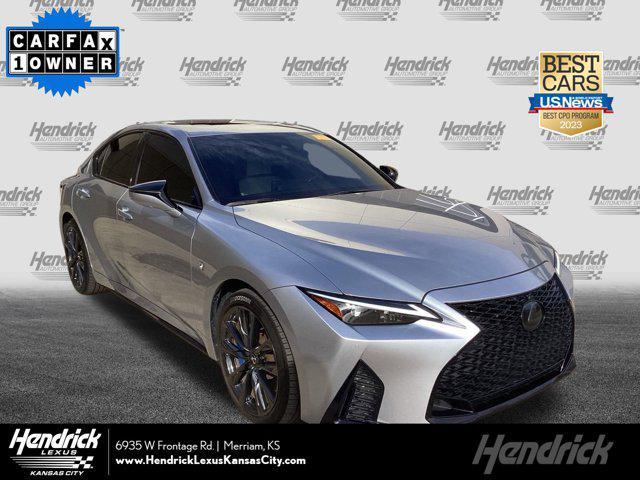 used 2023 Lexus IS 350 car, priced at $45,823