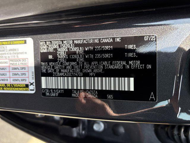 new 2025 Lexus RX 350 car, priced at $59,300