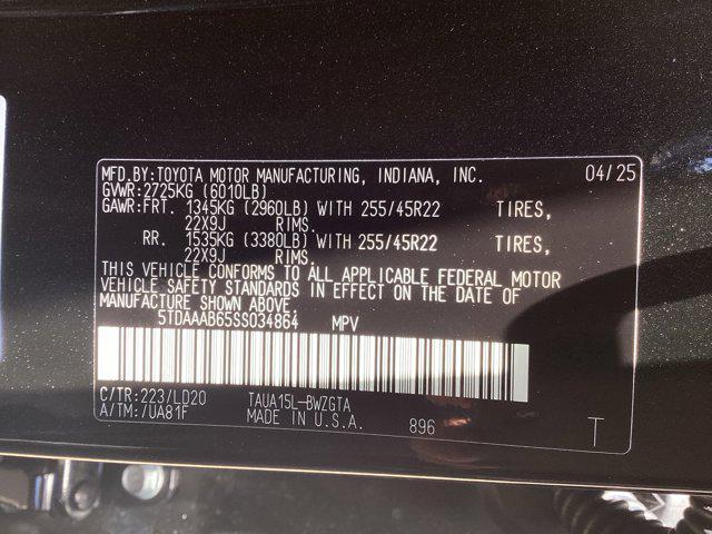 new 2025 Lexus TX 350 car, priced at $71,870