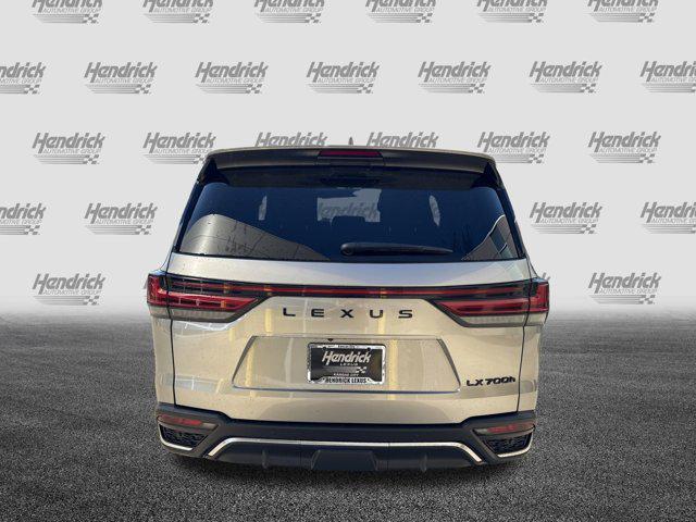 new 2025 Lexus LX 700h car, priced at $122,173