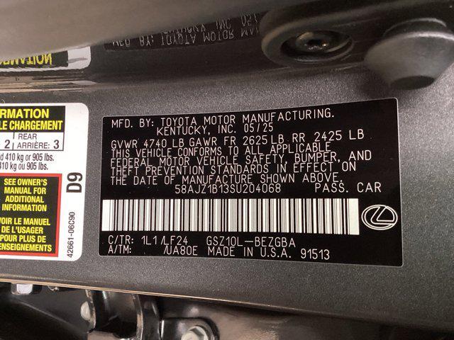 new 2025 Lexus ES 350 car, priced at $52,674