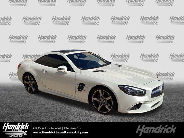 used 2018 Mercedes-Benz SL 550 car, priced at $51,861