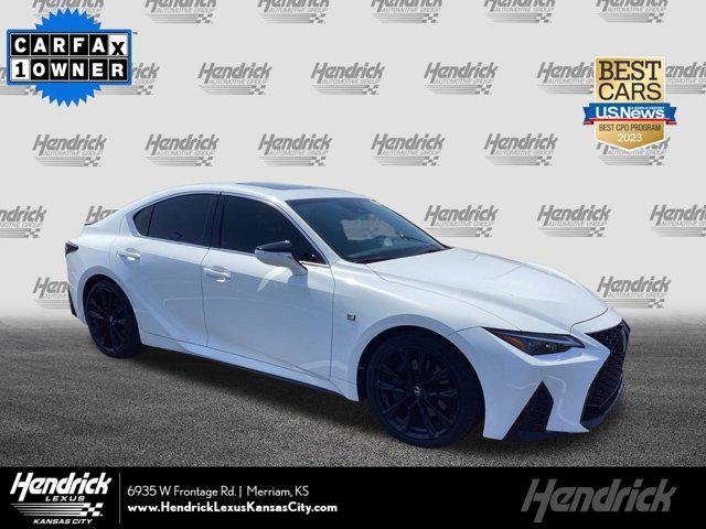 used 2023 Lexus IS 350 car, priced at $46,000