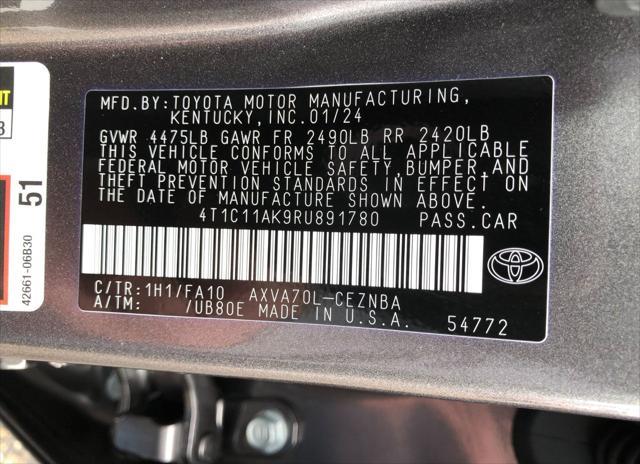 used 2024 Toyota Camry car, priced at $29,950
