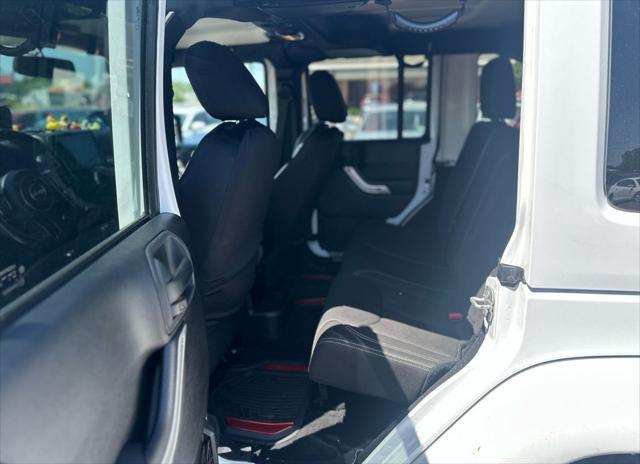 used 2015 Jeep Wrangler Unlimited car, priced at $29,950