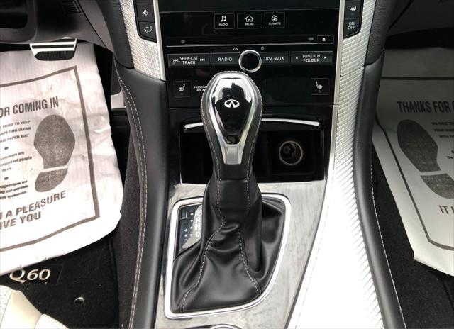 used 2017 INFINITI Q60 car, priced at $26,950