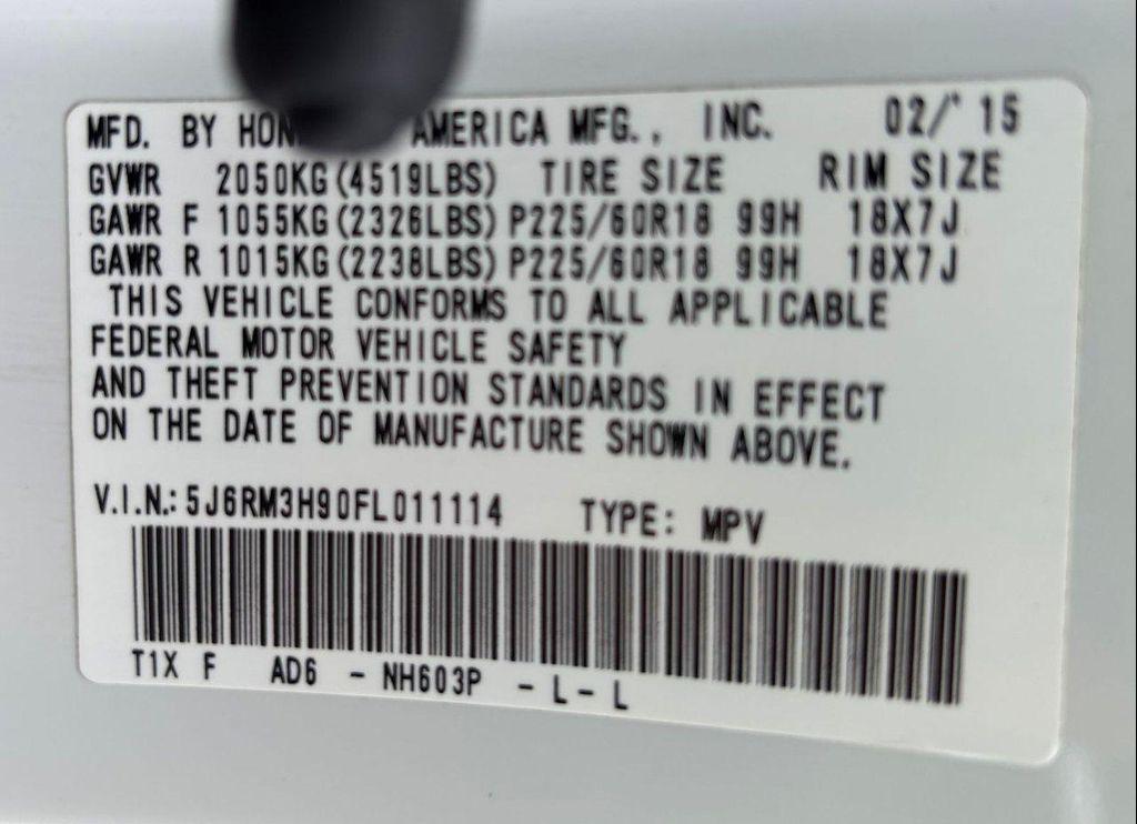 used 2015 Honda CR-V car, priced at $15,950