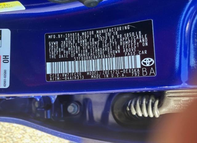 used 2019 Toyota Corolla car, priced at $12,950