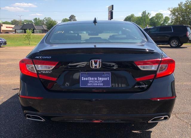 used 2021 Honda Accord car, priced at $23,950
