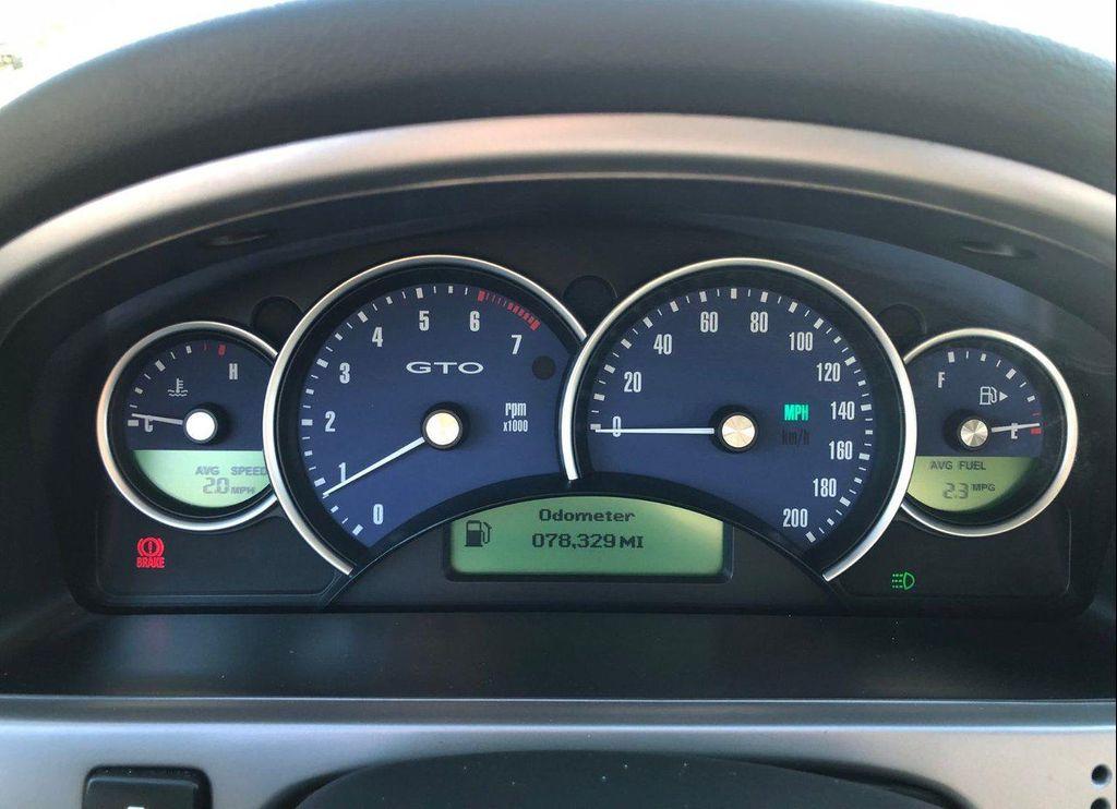 used 2004 Pontiac GTO car, priced at $18,950