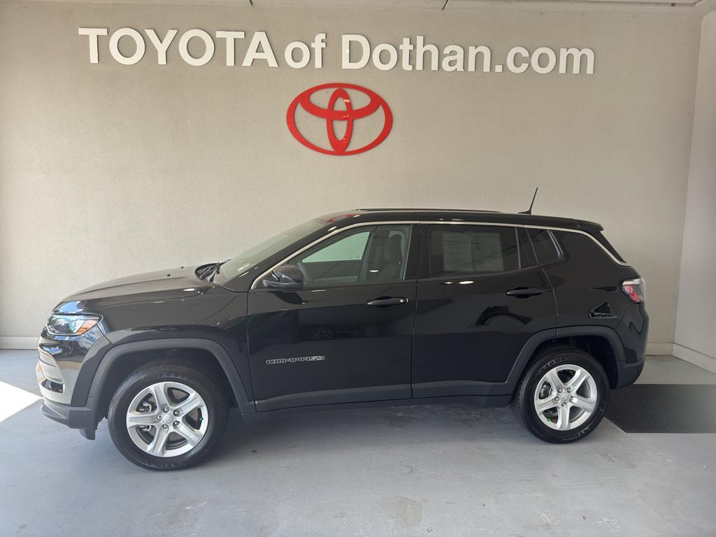used 2024 Jeep Compass car, priced at $24,485