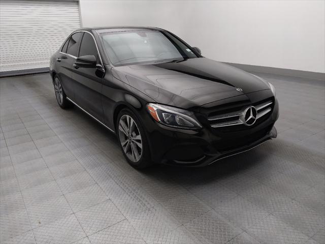 used 2018 Mercedes-Benz C-Class car, priced at $24,395