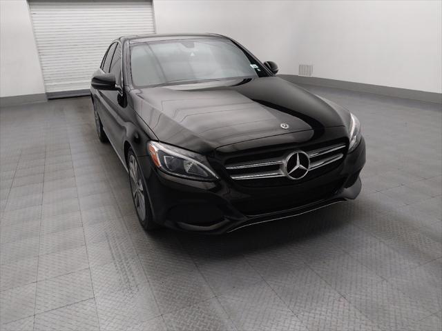 used 2018 Mercedes-Benz C-Class car, priced at $24,395