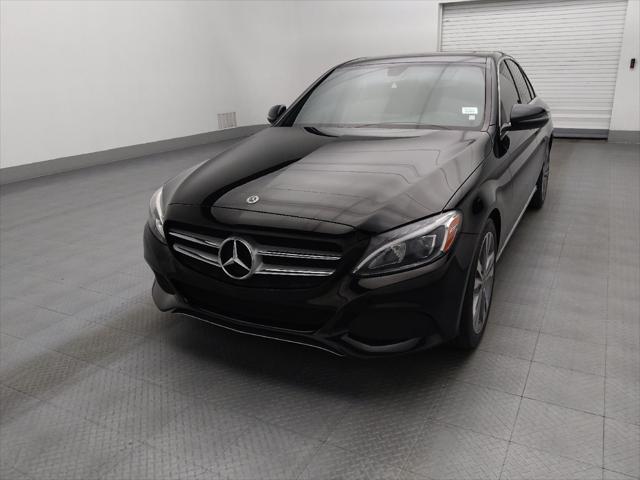 used 2018 Mercedes-Benz C-Class car, priced at $24,395