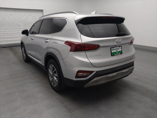 used 2019 Hyundai Santa Fe car, priced at $19,995