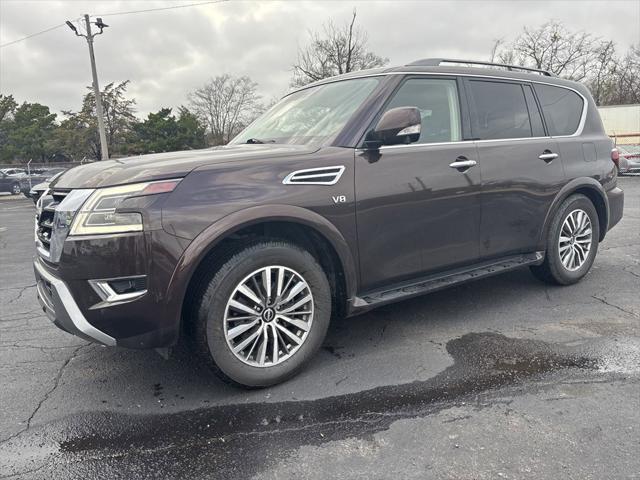 used 2021 Nissan Armada car, priced at $29,900