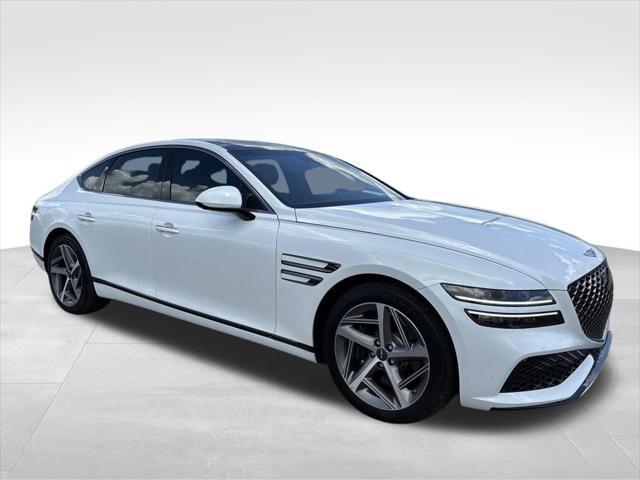 used 2024 Genesis G80 car, priced at $54,500