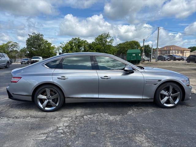 new 2025 Genesis G80 car, priced at $79,340