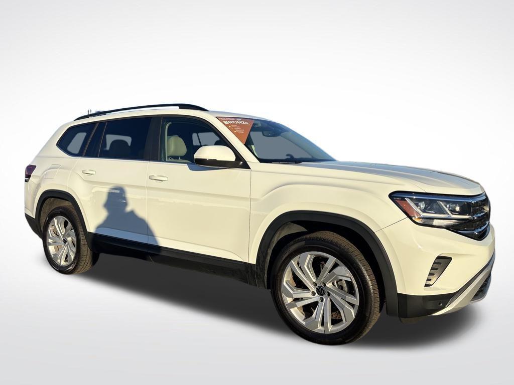 used 2021 Volkswagen Atlas car, priced at $17,000