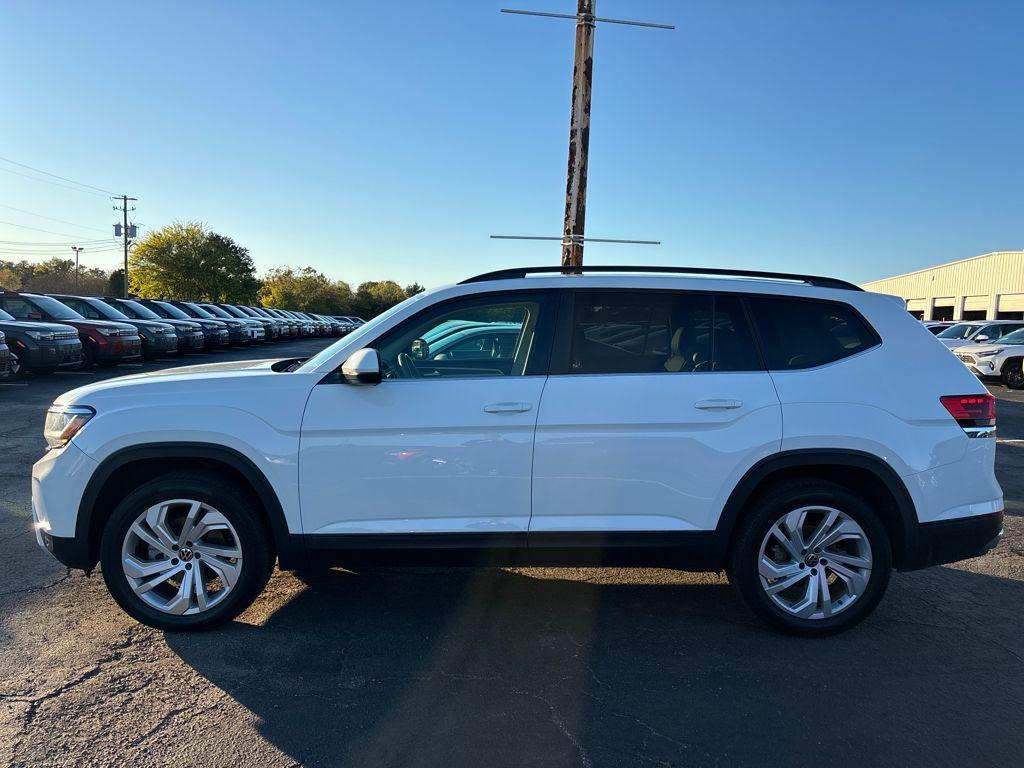 used 2021 Volkswagen Atlas car, priced at $17,000