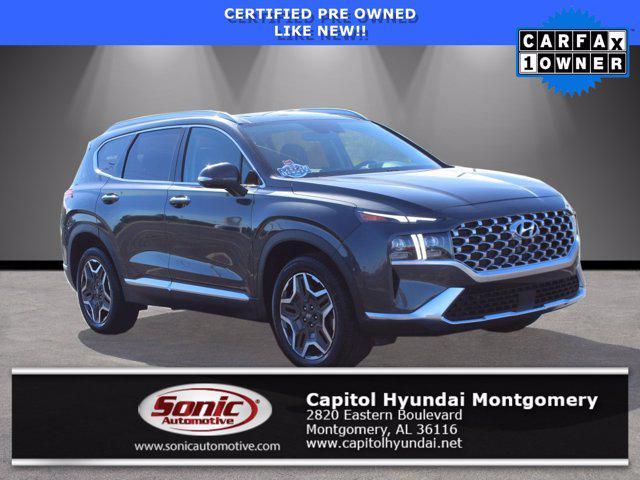 used 2021 Hyundai Santa Fe car, priced at $28,500