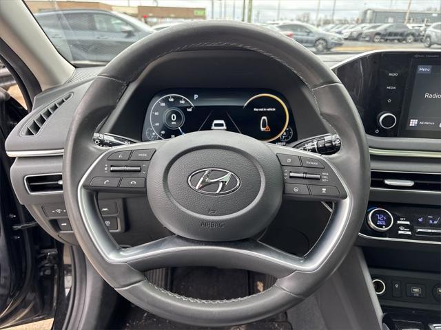 used 2021 Hyundai Sonata car, priced at $18,500