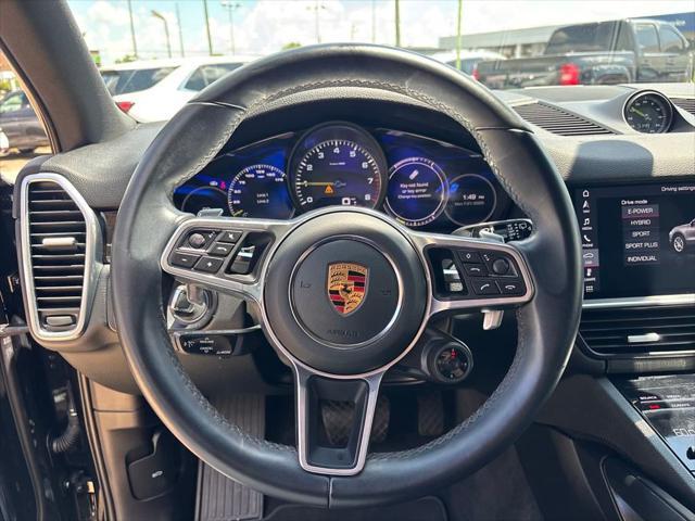 used 2020 Porsche Cayenne E-Hybrid car, priced at $53,500