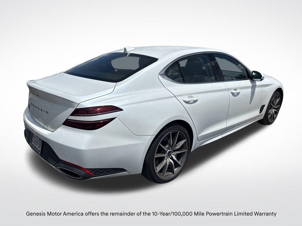 used 2025 Genesis G70 car, priced at $35,900