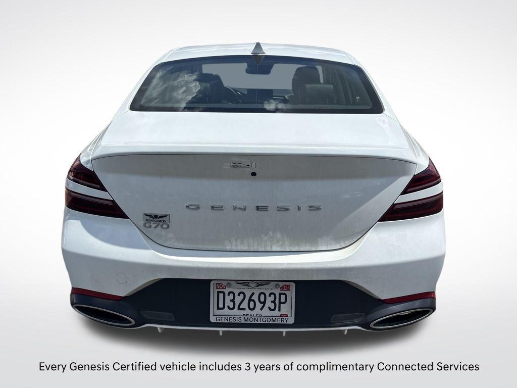 used 2025 Genesis G70 car, priced at $35,900