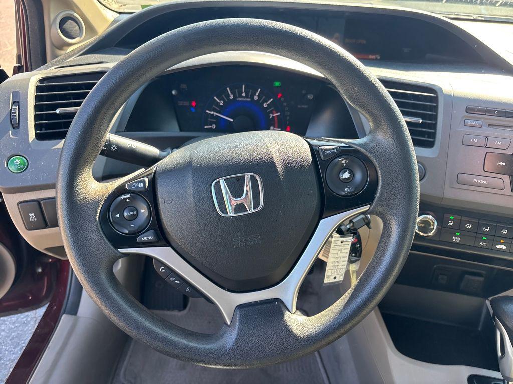 used 2012 Honda Civic car, priced at $9,400