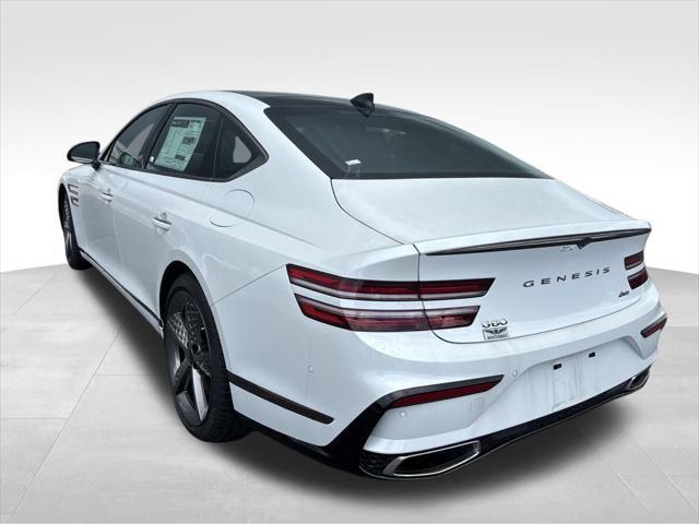 new 2025 Genesis G80 car, priced at $70,775