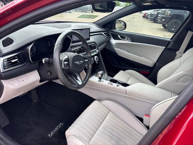 used 2022 Genesis G70 car, priced at $27,250