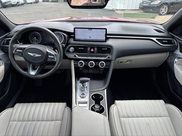 used 2022 Genesis G70 car, priced at $27,250