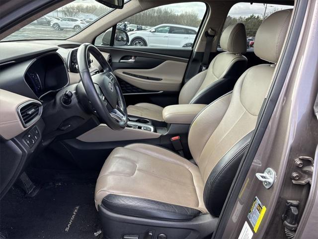 used 2019 Hyundai Santa Fe car, priced at $17,700