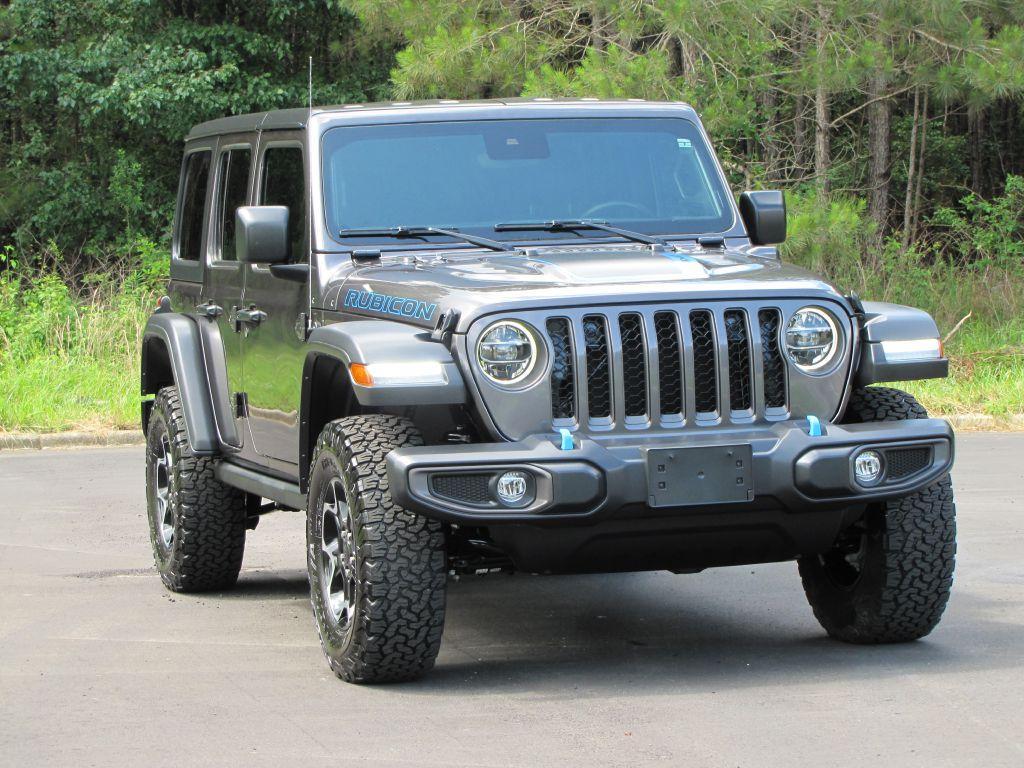 used 2021 Jeep Wrangler Unlimited 4xe car, priced at $38,965