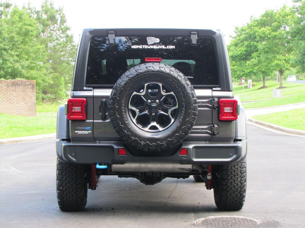 used 2021 Jeep Wrangler Unlimited 4xe car, priced at $38,965