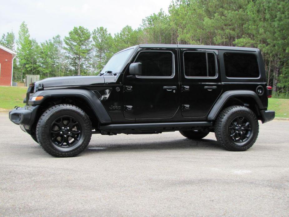 used 2020 Jeep Wrangler Unlimited car, priced at $31,985