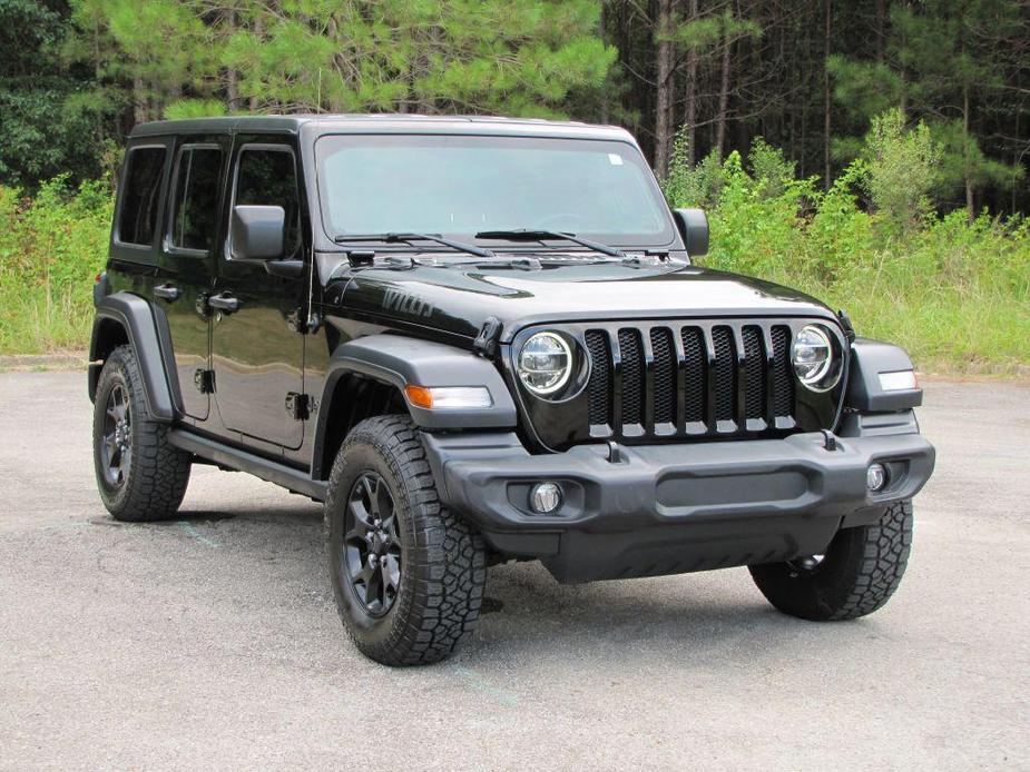 used 2020 Jeep Wrangler Unlimited car, priced at $31,985