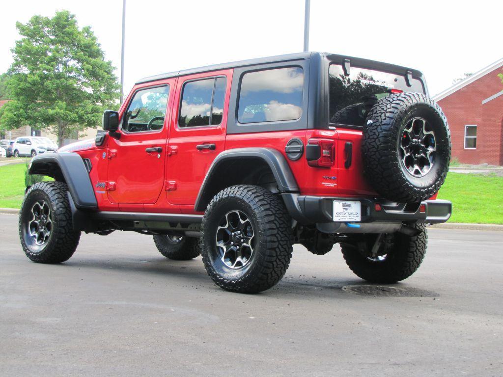 used 2022 Jeep Wrangler Unlimited 4xe car, priced at $36,985