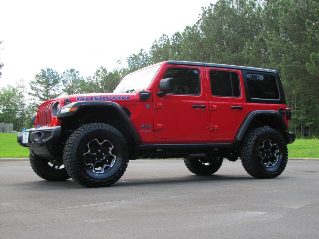 used 2022 Jeep Wrangler Unlimited 4xe car, priced at $36,985