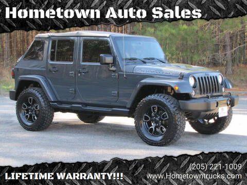 used 2017 Jeep Wrangler Unlimited car, priced at $22,965