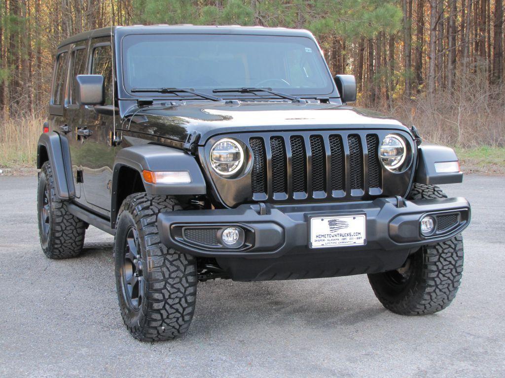 used 2021 Jeep Wrangler Unlimited car, priced at $29,865